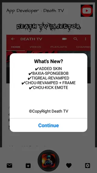 Screenshot of Death Injector Apk