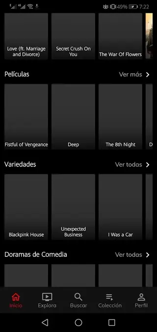 Screenshot of Doramas Go Android