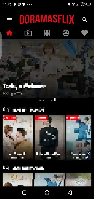 Scrweenshot of DoramasFlix