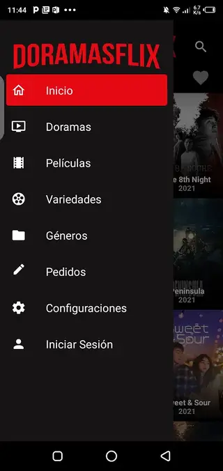Scrweenshot of DoramasFlix App