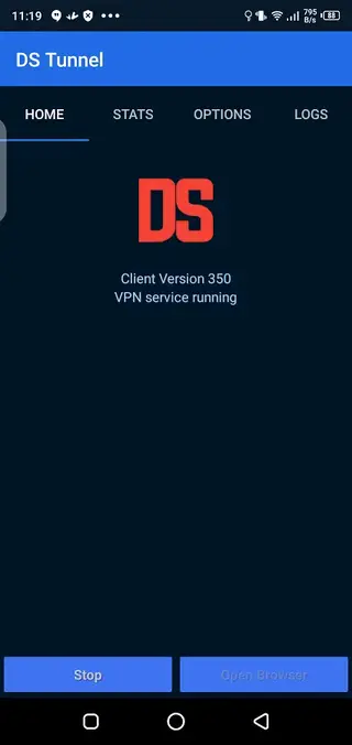 Screenshot of DS Tunnel VPN Mod Apk