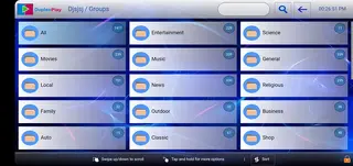 Screenshot of Duplex IPTV Apk