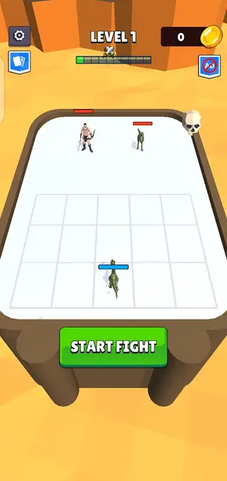 Screenshot of Dynamons World 2D Game