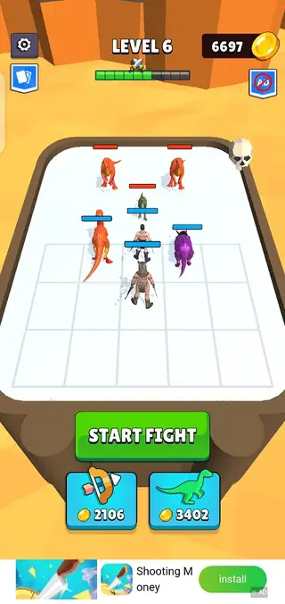 Screenshot of Dynamons World App