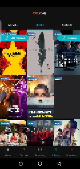 Screenshot of Dz Play App