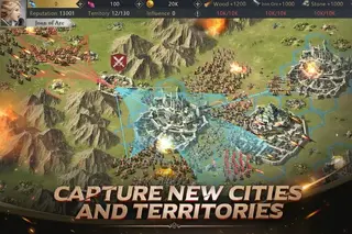 Screenshot of Empire Rage Game
