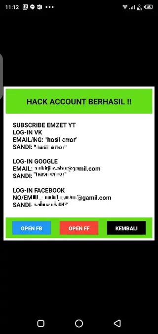 Screenshot of Hack VIP MZ Hacking