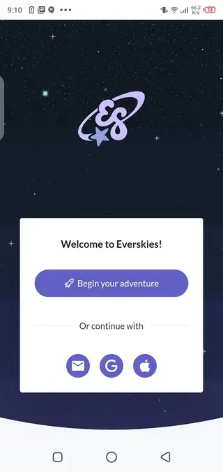 Screenshot of Everskies App