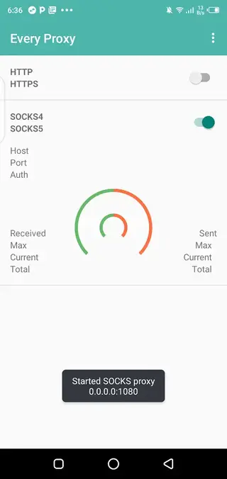Screenshot of Every Proxy Apk VPN