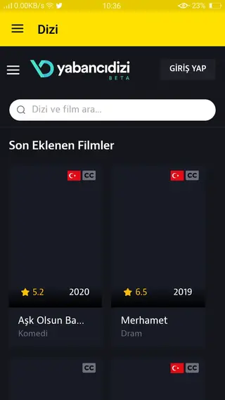 Screenshot of Exxen TV For Android