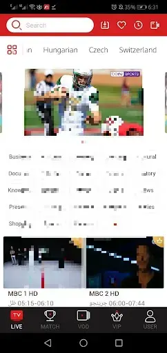 Screenhot of F.Tv Android