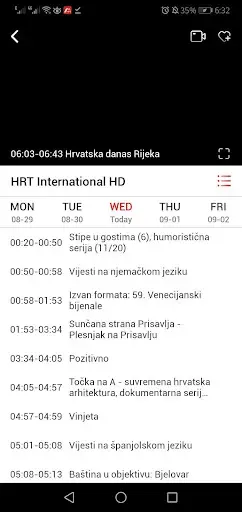 Screenhot of F.Tv App