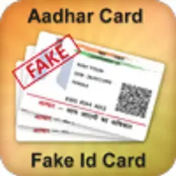 Fake Aadhar Card icon