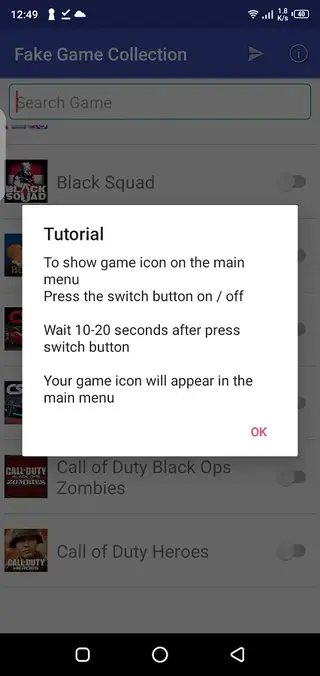 Screenshot of Fake Game Collection 2021