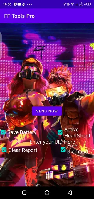 Screenshot of FF Tools Pro Apk