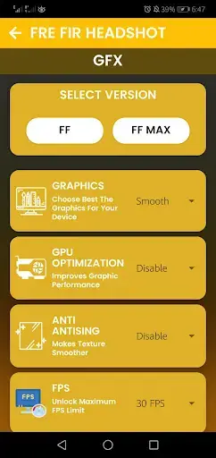 Samsung of FFHACK App