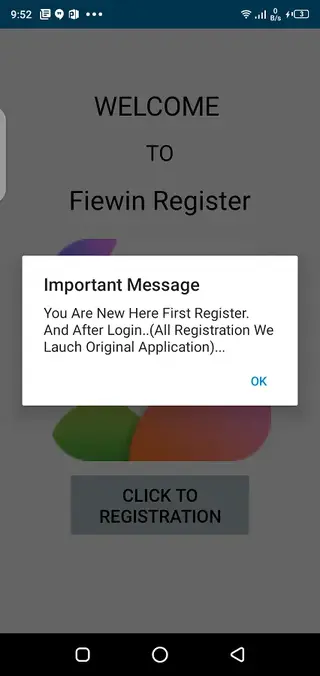 Screenshot of Fiewin Earning App