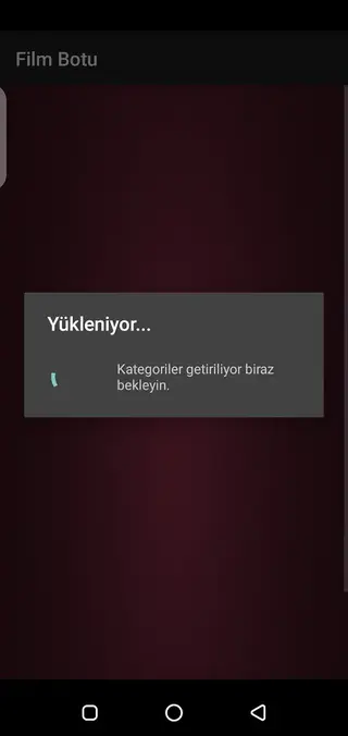 Screenshot of Film Makinesi App