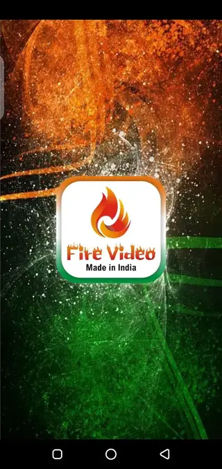 Screenshot of Fire Video