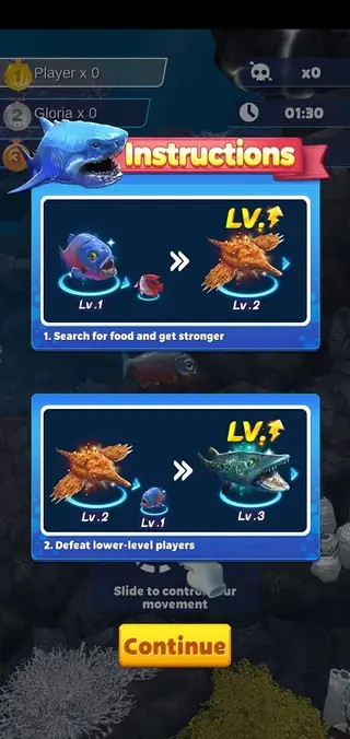 Screenshot of Fish Eater Android