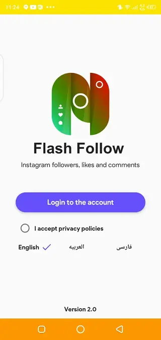 Screenshot of Flash Followers Download