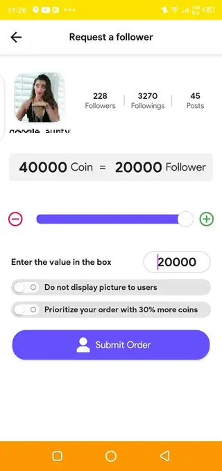 Screenshot of Flash Followers Apk