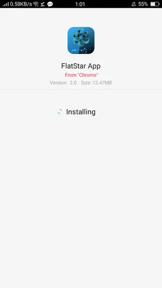 Screenshot of FlatStar Download