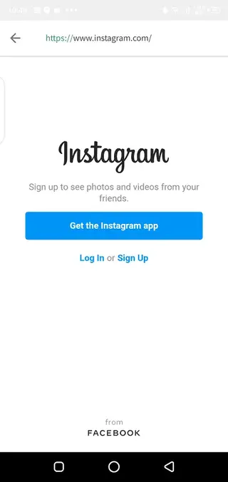 Screenshot of Follower Tracker App
