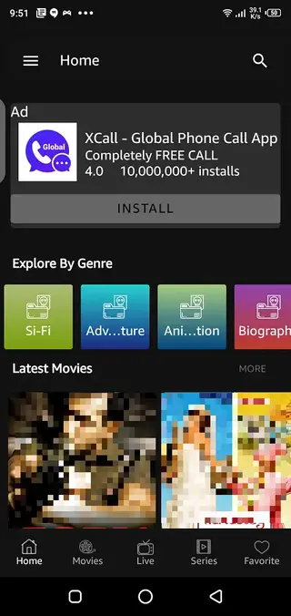 Screenshot of Foxy Download