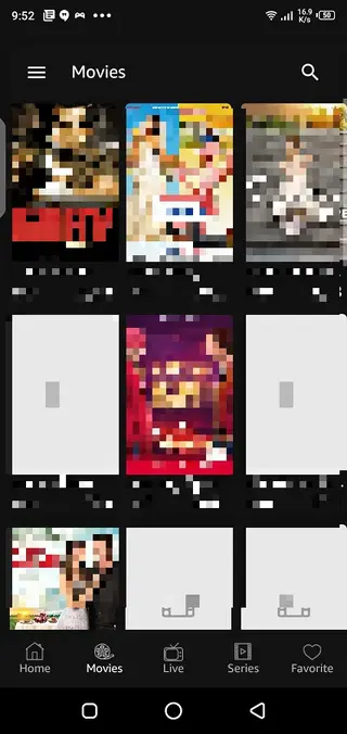 Screenshot of Foxy App