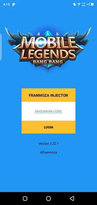 Screenshot of Franmoza Injector ML