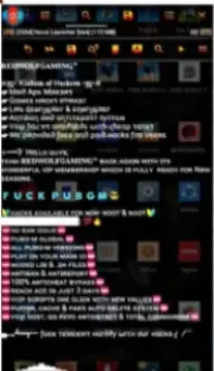 Screenshot of GG Mod Revo App