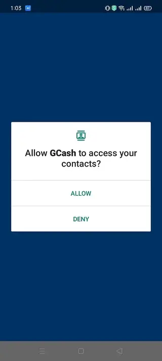 Screenhot of GCash Digital Wallet