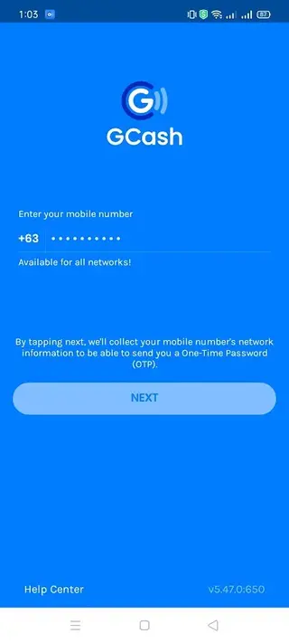 Screenhot of GCash Download