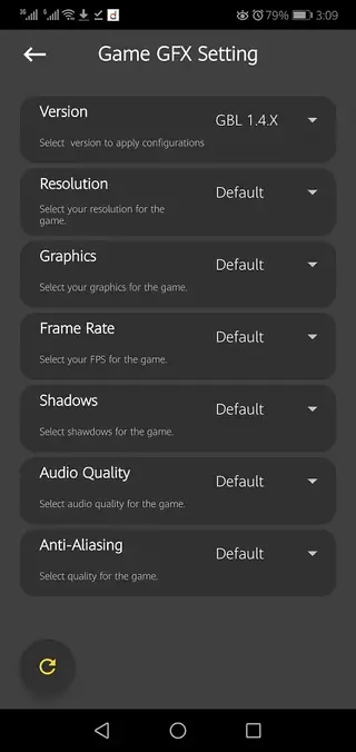 Screenshot of GFX TOOL BGMI Apk