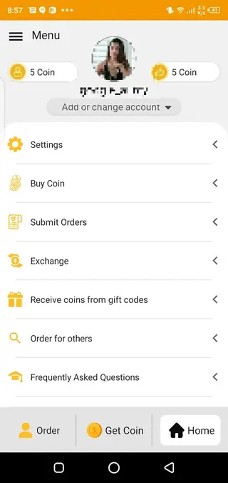 Screenshot of Gold Followers Android