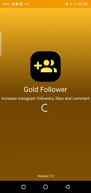 Screenshot of Gold Followers Apk