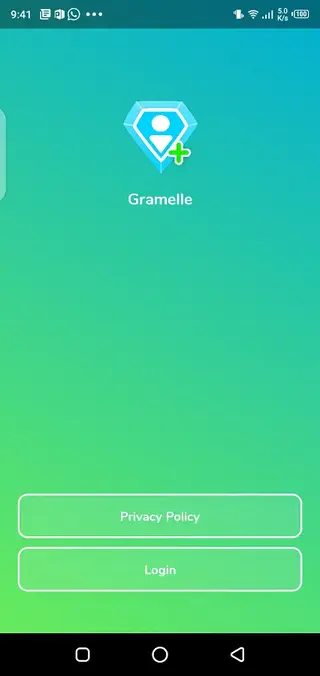 Screenshot of Gramelle App