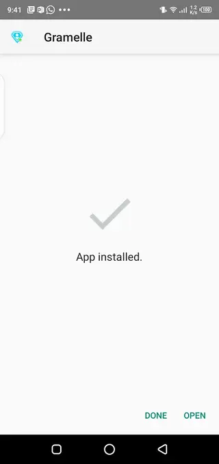 Screenshot of Gramelle Apk