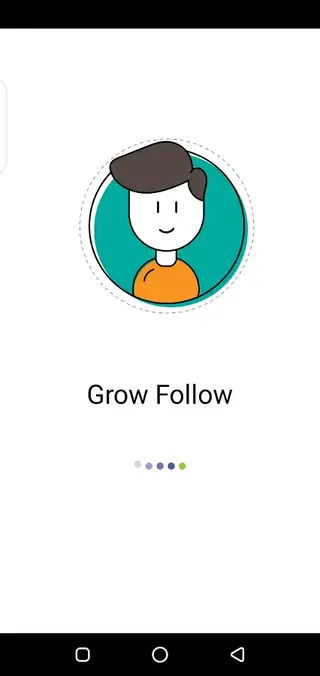Screenshot of Grow Follow App