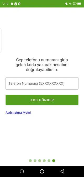 Screenshot of Hayat Eve Sığar App