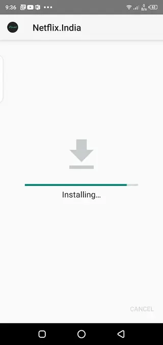 Screenshot of HDhub4u Android