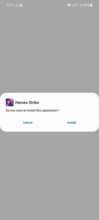 Screenhot of Heroes Strike Mod Menu Android