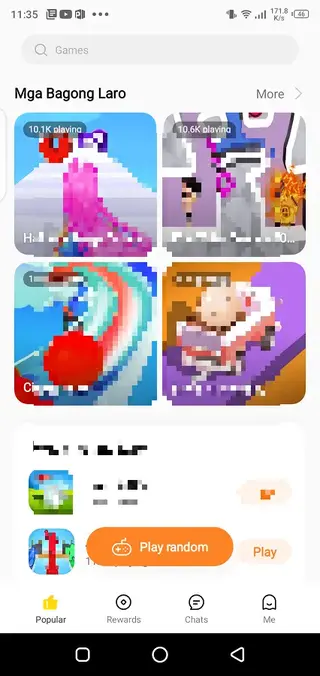 Screenshot of HeyFun Android