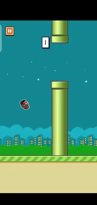 Screenshot of Hiko Baba Bird Game Apk