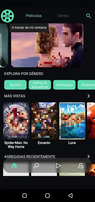 Screenshot of Homecine Download