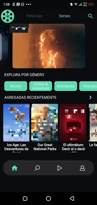 Screenshot of Homecine Apk