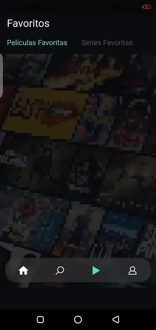 Screenshot of Homecine App