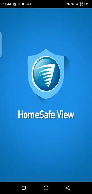 Screenshot of HomeSafe App
