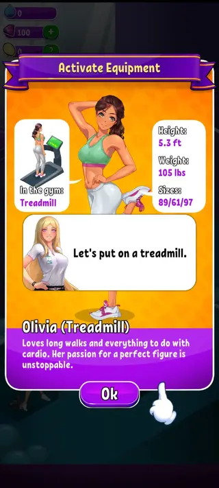 Screenshot of Hot Gym